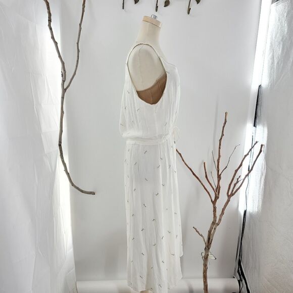 Zero degrees Celsius dandelion rayon maxi dress - Picture 6 of 10